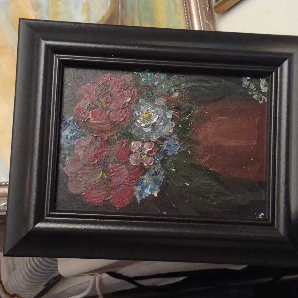 FRAMED Original Oil Painting 5"x8"
